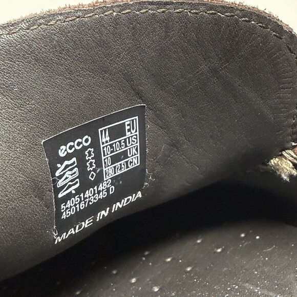 Ecco S Lite Moc Loafers Mens 10 - 10.5 EU 44 Brown Leather Slip On Comfort Shoes main image 4